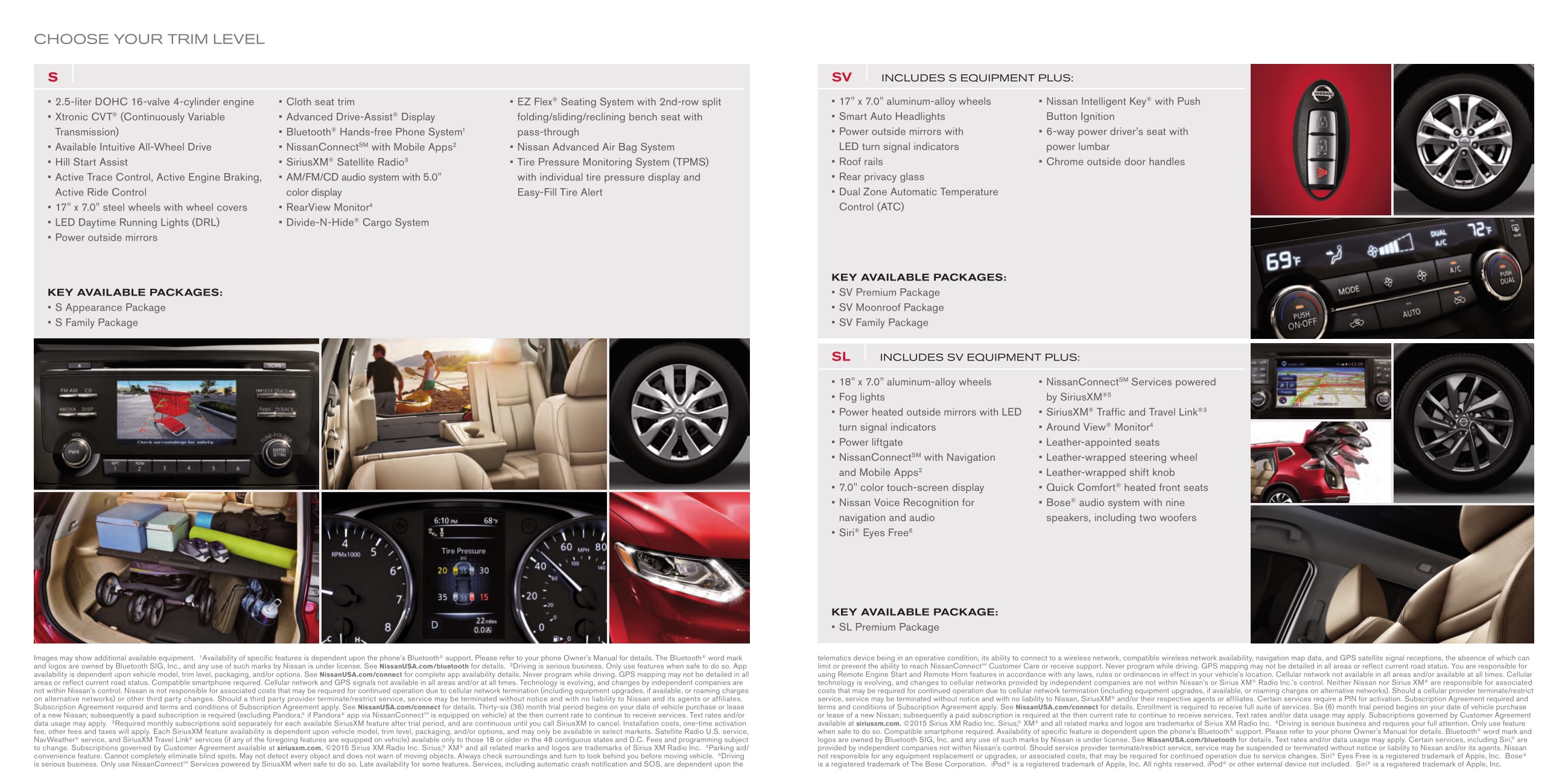 2016 Nissan Rogue Brochure Page 7